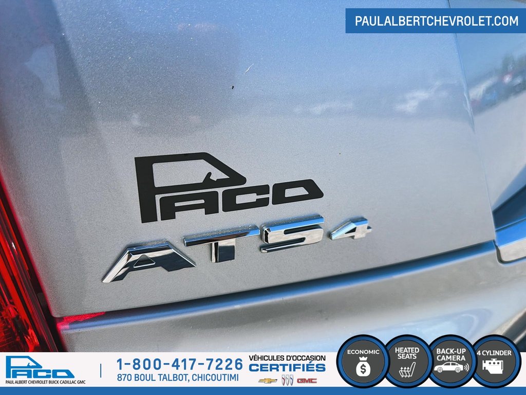 Cadillac ATS Sedan AWD 4DR SDN 2013 à Chicoutimi, Québec - 16 - w1024h768px