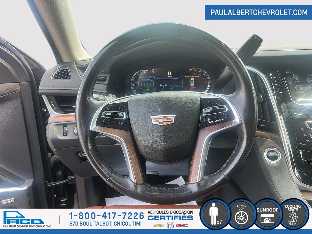 2020 Cadillac Escalade 4WD 4DR PREMIUM LUXU in Chicoutimi, Quebec - 12 - w1024h768px