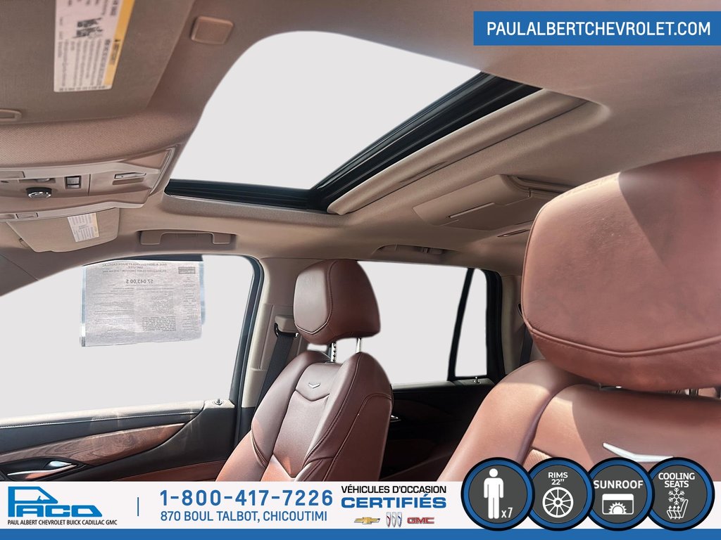 2020 Cadillac Escalade 4WD 4DR PREMIUM LUXU in Chicoutimi, Quebec - 17 - w1024h768px
