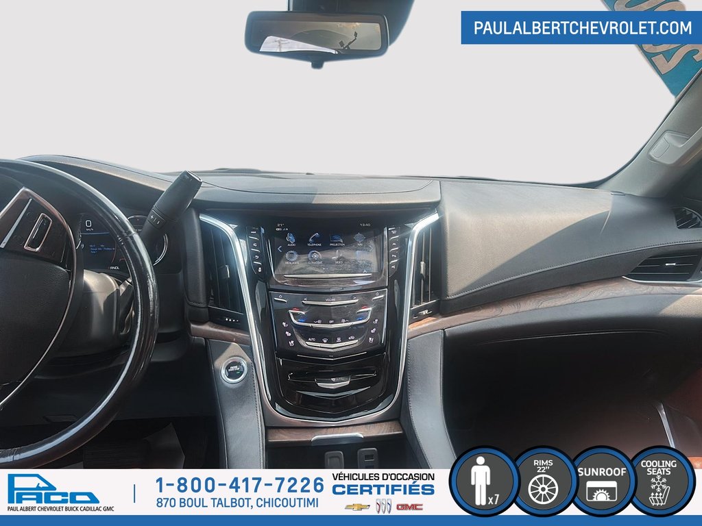 2020 Cadillac Escalade 4WD 4DR PREMIUM LUXU in Chicoutimi, Quebec - 10 - w1024h768px