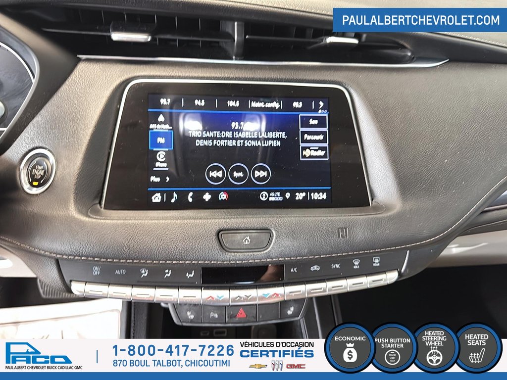 Cadillac XT4 AWD 4DR LUXURY 2021 à Chicoutimi, Québec - 14 - w1024h768px