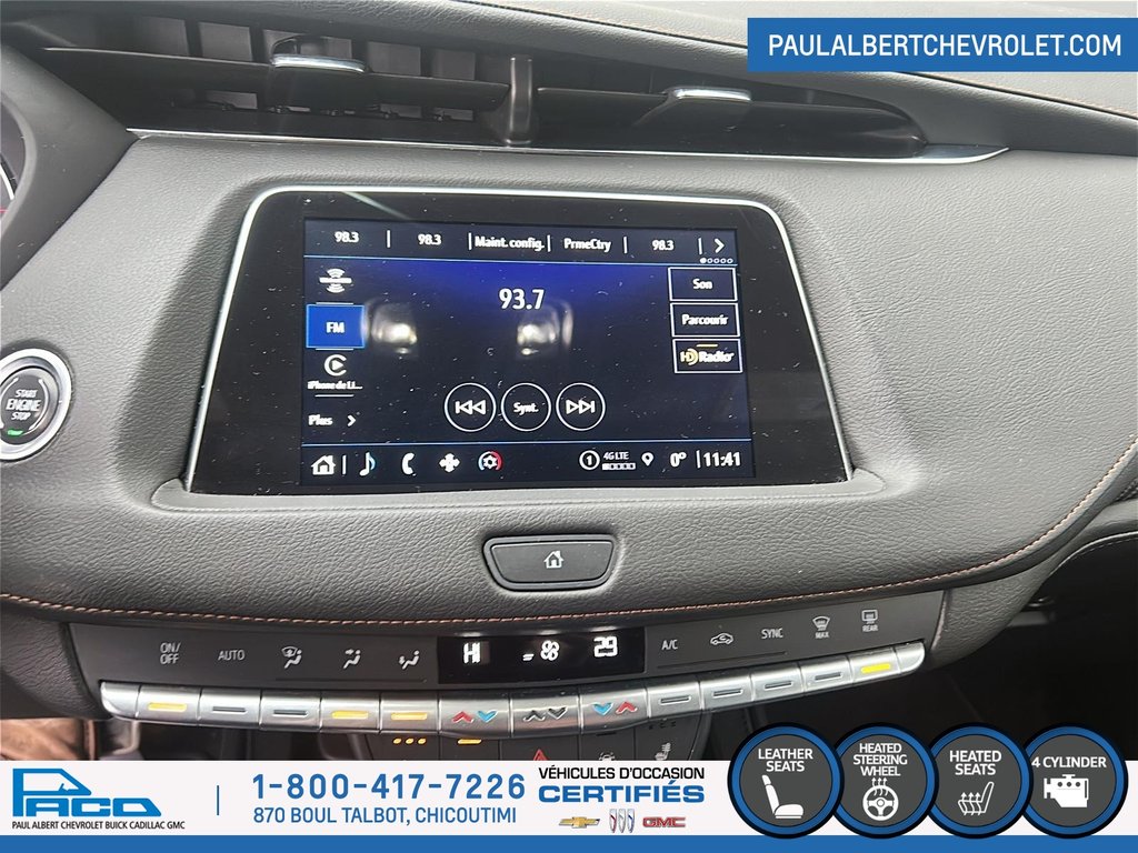 Cadillac XT4 AWD 4DR SPORT 2023 à Chicoutimi, Québec - 18 - w1024h768px