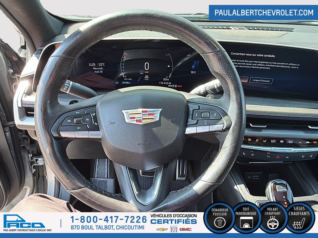 2025 Cadillac XT4 AWD 4DR SPORT in Chicoutimi, Quebec - 12 - w1024h768px