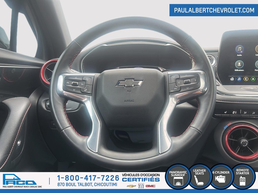 2023 Chevrolet BLAZER AWD 4DR AWD RS in Chicoutimi, Quebec - 12 - w1024h768px