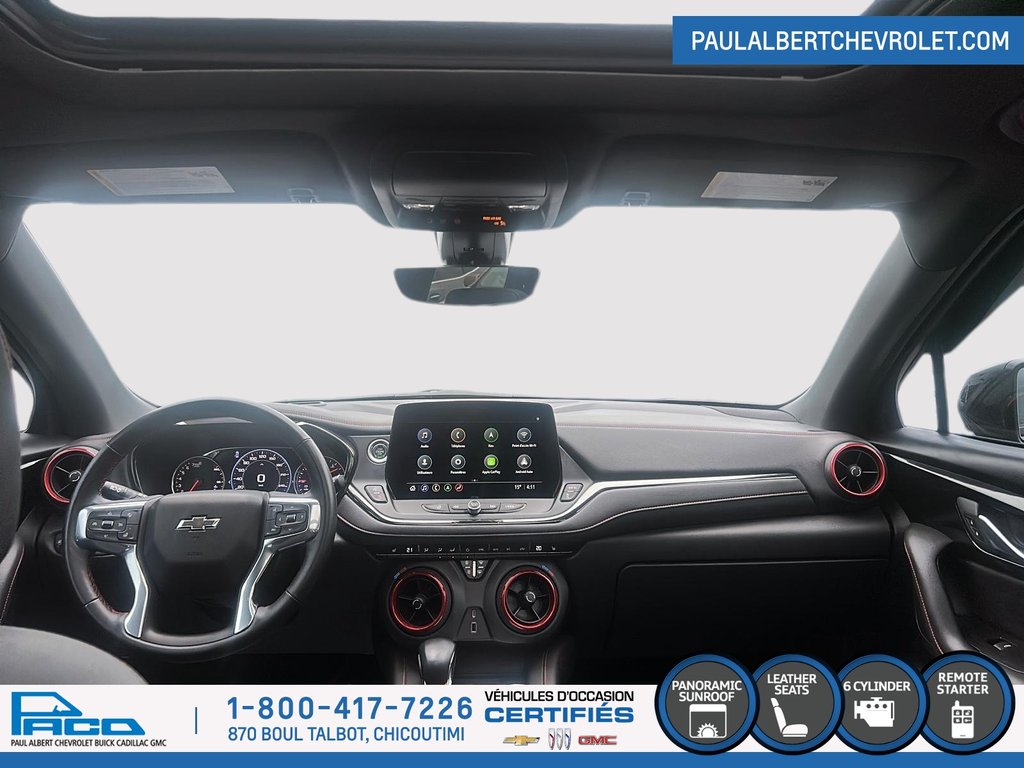 2023 Chevrolet BLAZER AWD 4DR AWD RS in Chicoutimi, Quebec - 10 - w1024h768px