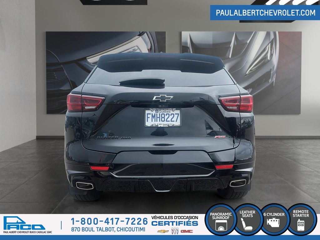 2023 Chevrolet BLAZER AWD 4DR AWD RS in Chicoutimi, Quebec - 3 - w1024h768px