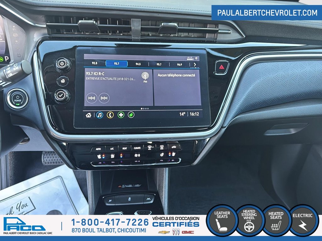 2022 Chevrolet BOLT EUV 4DR FWD PREMIER in Chicoutimi, Quebec - 14 - w1024h768px