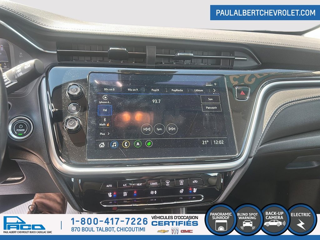 2023 Chevrolet BOLT EUV FWD 4DR PREMIER in Chicoutimi, Quebec - 18 - w1024h768px