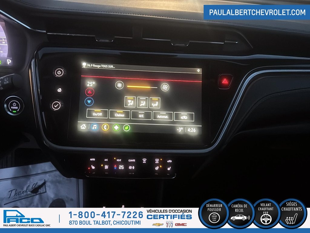 Chevrolet BOLT EUV 4DR FWD LT 2023 à Chicoutimi, Québec - 14 - w1024h768px