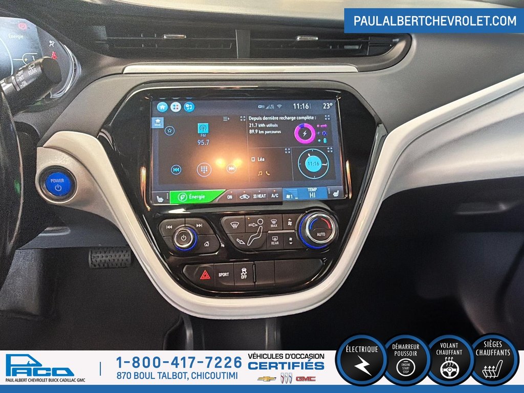 2019 Chevrolet BOLT EV 5DR HB LT in Chicoutimi, Quebec - 13 - w1024h768px