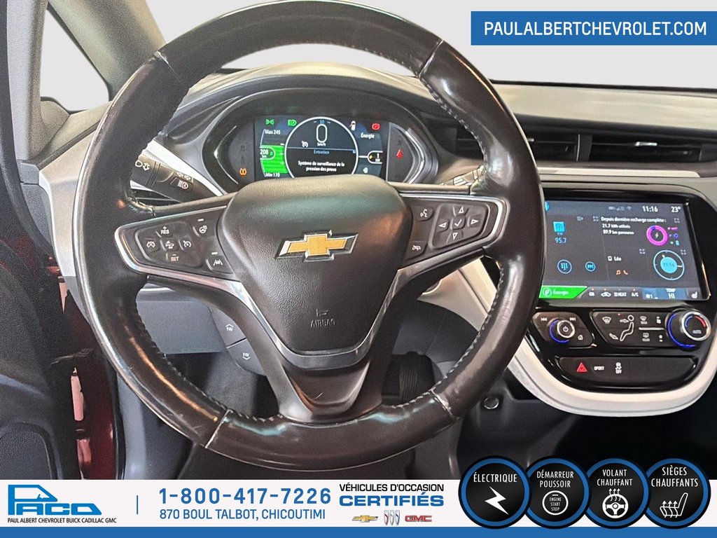 2019 Chevrolet BOLT EV 5DR HB LT in Chicoutimi, Quebec - 11 - w1024h768px
