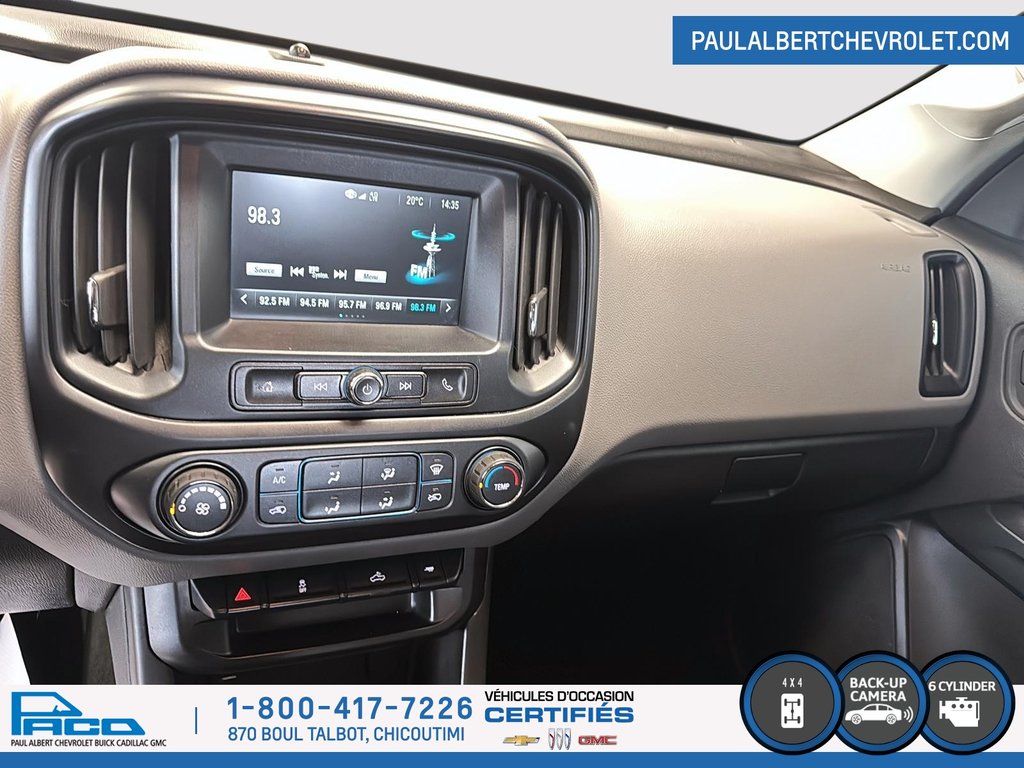 Chevrolet COLORADO 4WD EXTENDE COLORADO WT CREW CAB 2017 à Chicoutimi, Québec - 13 - w1024h768px