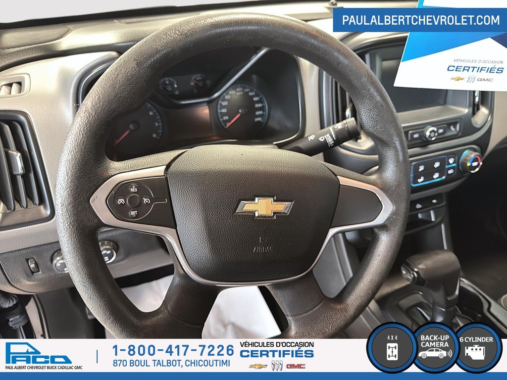 Chevrolet COLORADO 4WD EXTENDE COLORADO WT CREW CAB 2017 à Chicoutimi, Québec - 11 - w1024h768px