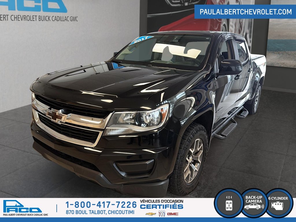 Chevrolet COLORADO 4WD EXTENDE COLORADO WT CREW CAB 2017 à Chicoutimi, Québec - 1 - w1024h768px