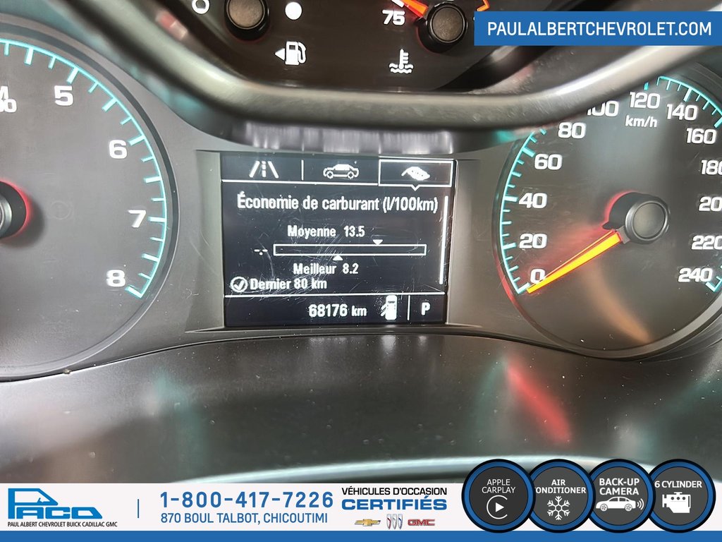 Chevrolet COLORADO EXT CA 4WD EXT CAB 128 WORK TRUCK 2022 à Chicoutimi, Québec - 12 - w1024h768px