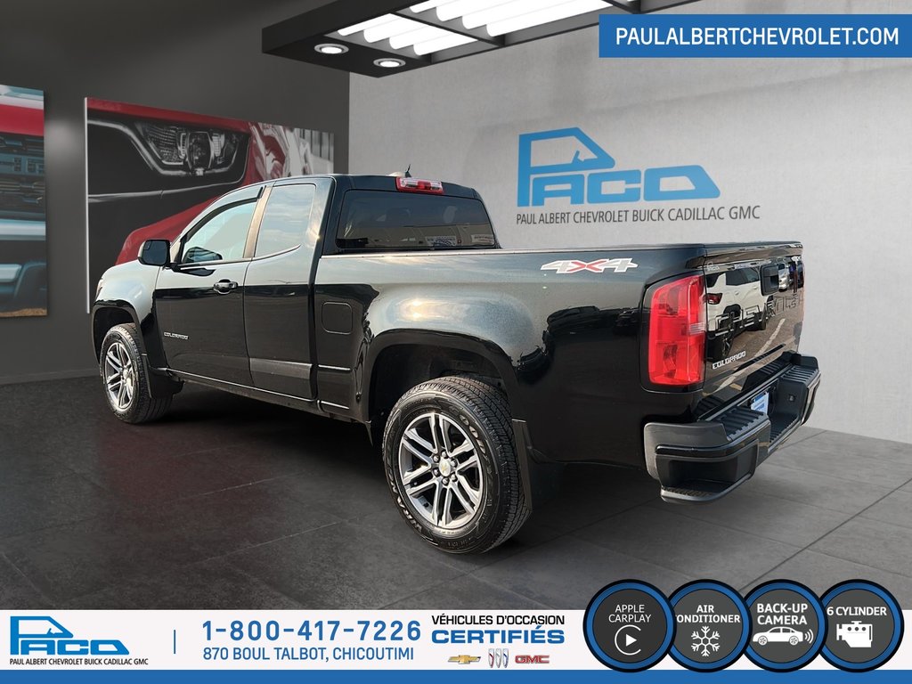 Chevrolet COLORADO EXT CA 4WD EXT CAB 128 WORK TRUCK 2022 à Chicoutimi, Québec - 4 - w1024h768px