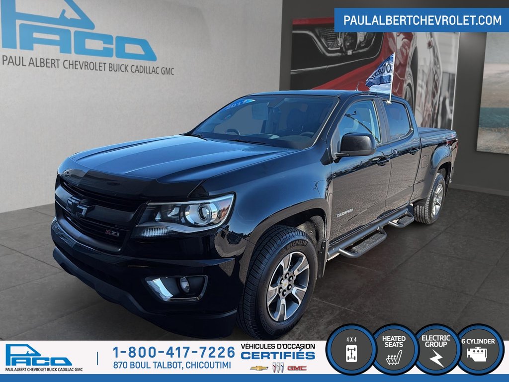 2017 Chevrolet Colorado 2WD Crew Cab Z71 in Chicoutimi, Quebec - 1 - w1024h768px