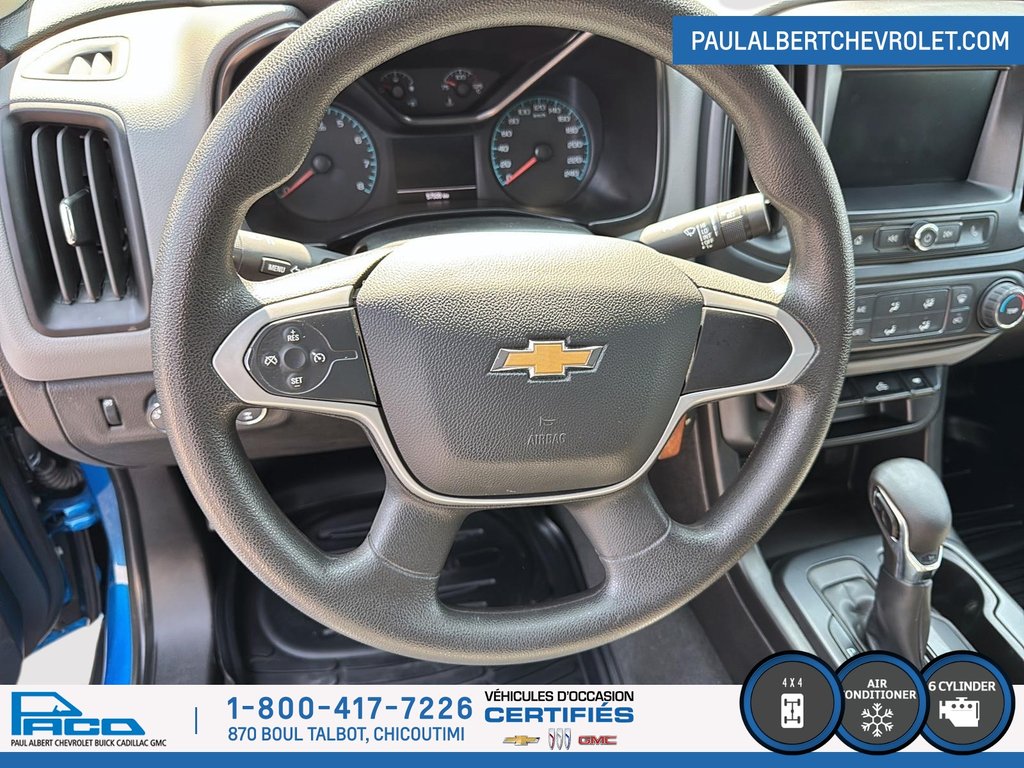 Chevrolet Colorado 4WD CREW CAB 128 WORK TRUCK 2022 à Chicoutimi, Québec - 12 - w1024h768px