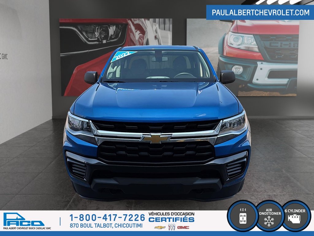 Chevrolet Colorado 4WD CREW CAB 128 WORK TRUCK 2022 à Chicoutimi, Québec - 2 - w1024h768px