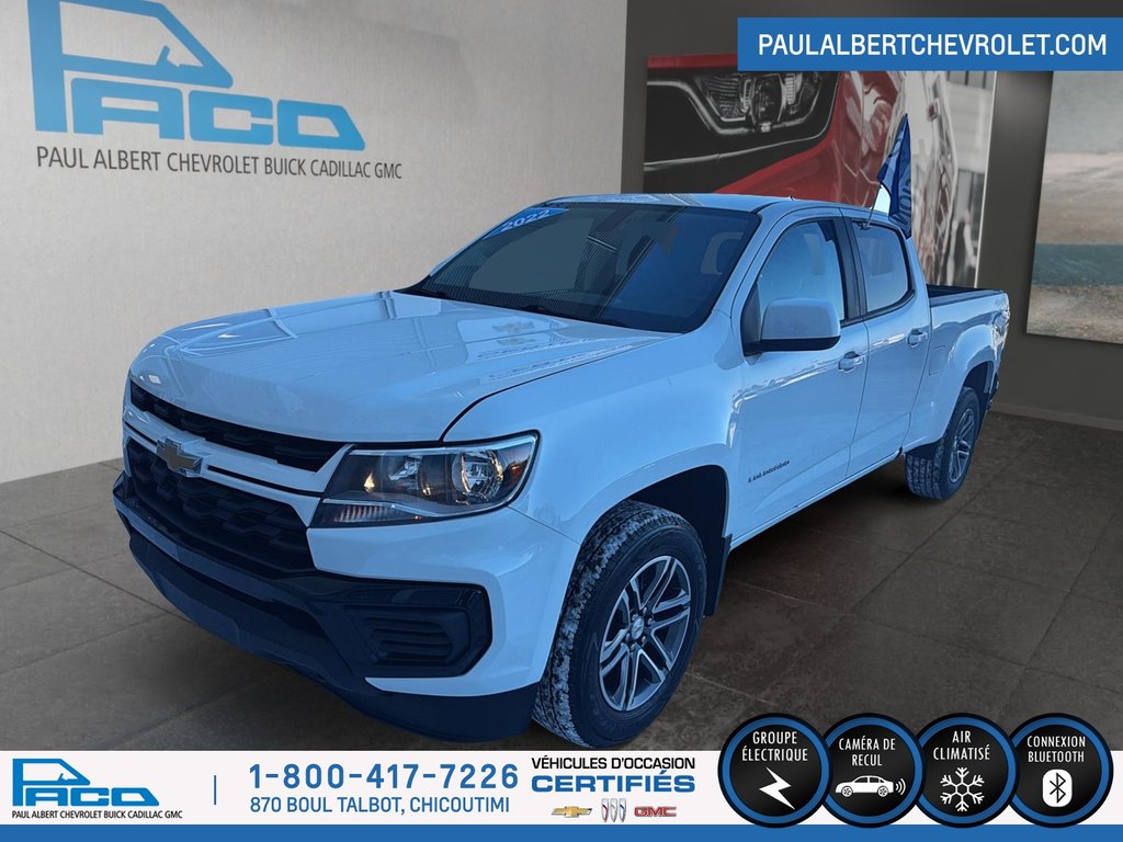 Chevrolet COLORADO 4WD CREW CAB 128 WORK TRUCK 2022 à Chicoutimi, Québec - 1 - w1024h768px