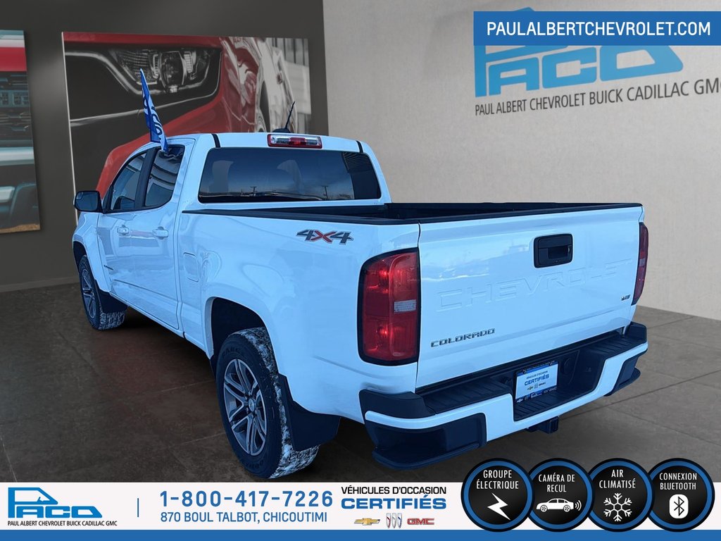 Chevrolet COLORADO 4WD CREW CAB 128 WORK TRUCK 2022 à Chicoutimi, Québec - 4 - w1024h768px