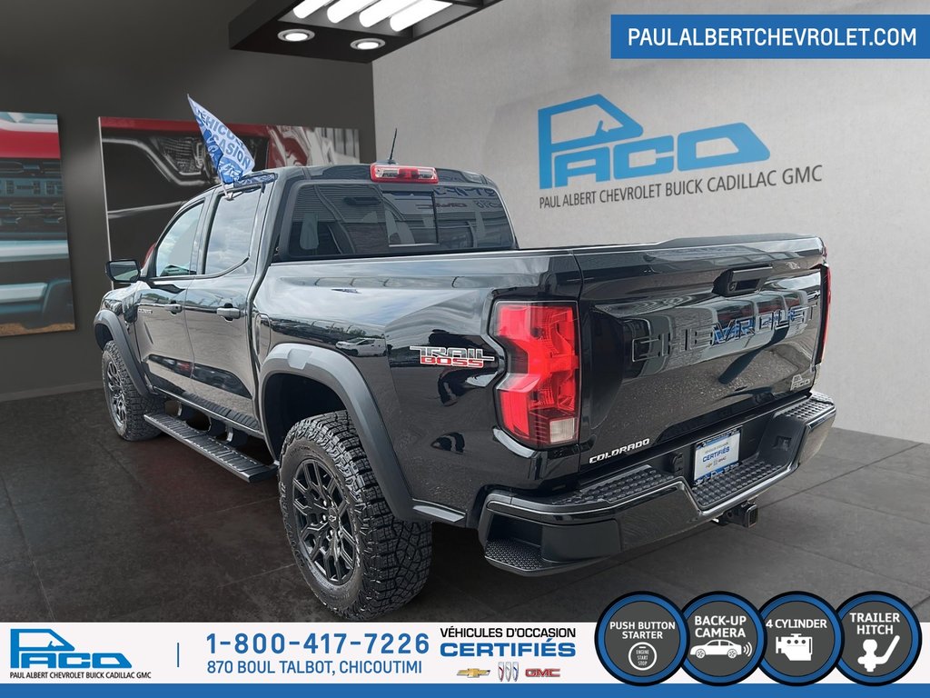 2023 Chevrolet Colorado 4WD CREW CAB TRAIL BOSS in Chicoutimi, Quebec - 4 - w1024h768px