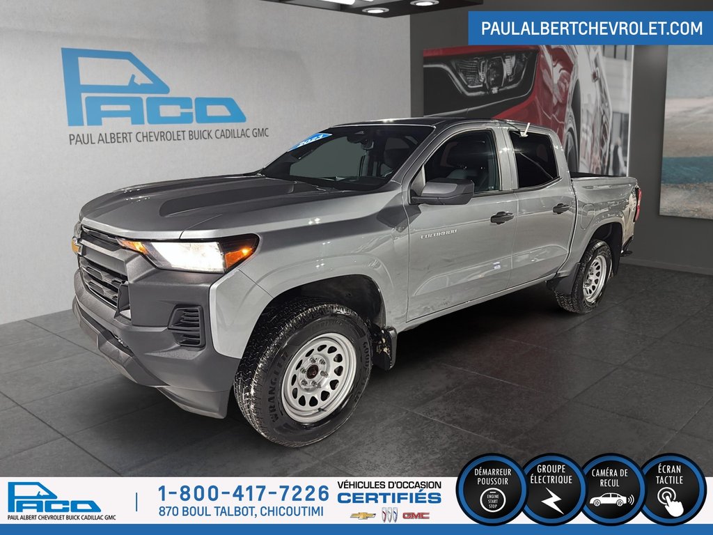 2023 Chevrolet COLORADO 4WD CREW CAB WT in Chicoutimi, Quebec - 1 - w1024h768px