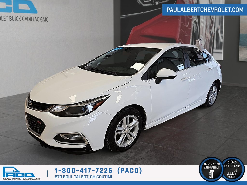 2017  Cruze 4DR HB LT in Chicoutimi, Quebec - 1 - w1024h768px