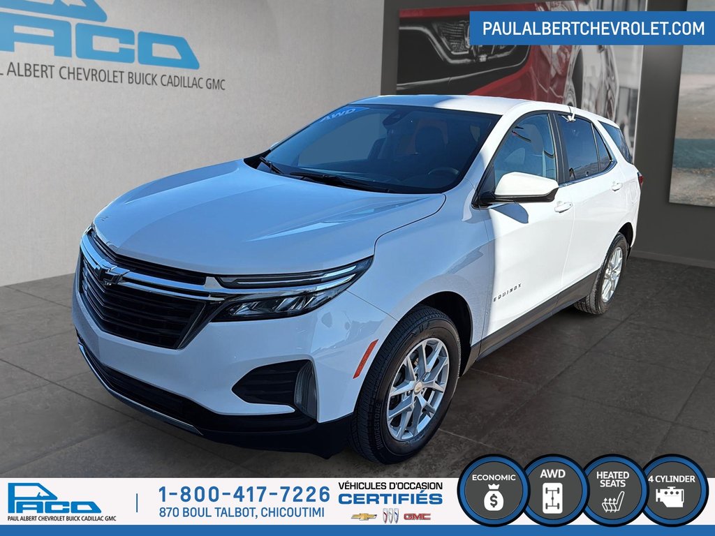 Chevrolet EQUINOX AWD 4DR LT W/1LT 2022 à Chicoutimi, Québec - 1 - w1024h768px