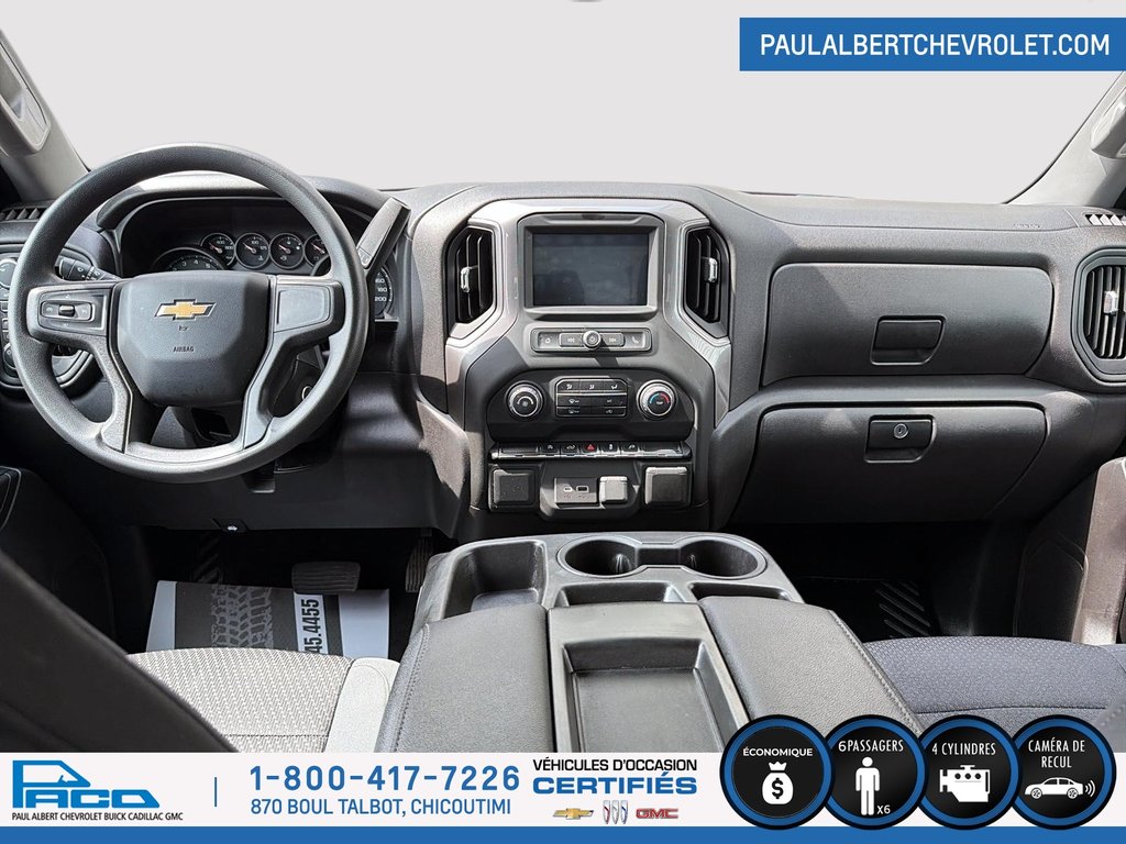2021 Chevrolet SILVERADO 1500 4WD C 4WD CREW CAB 147 CU in Chicoutimi, Quebec - 9 - w1024h768px