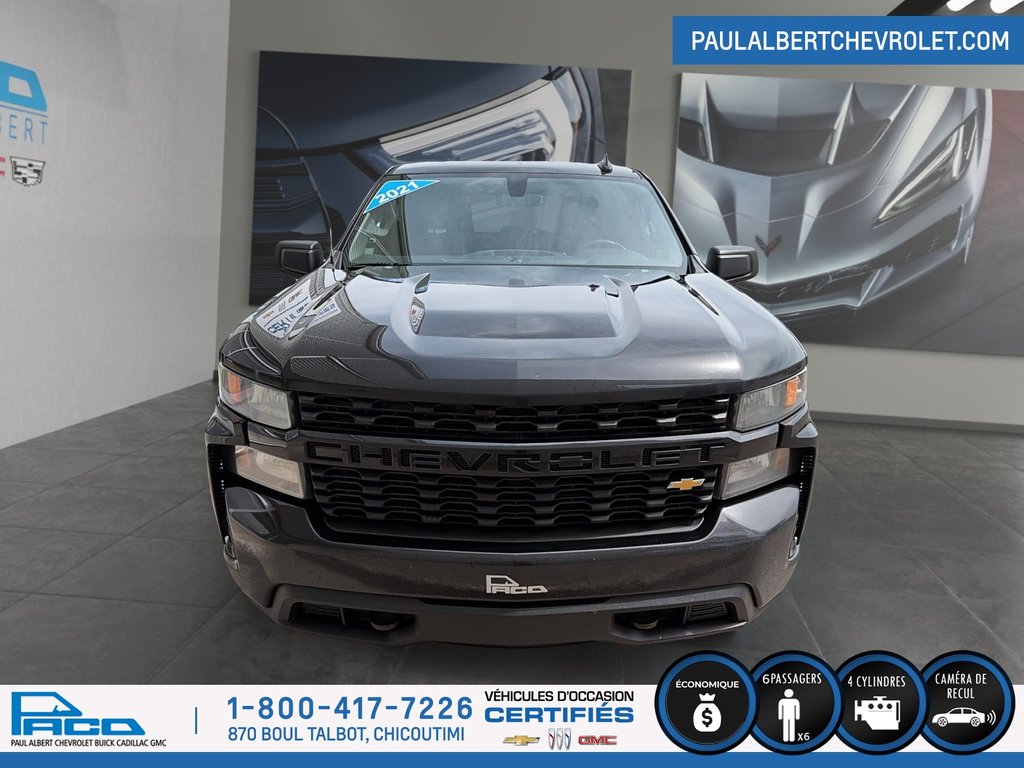 2021 Chevrolet SILVERADO 1500 4WD C 4WD CREW CAB 147 CU in Chicoutimi, Quebec - 2 - w1024h768px
