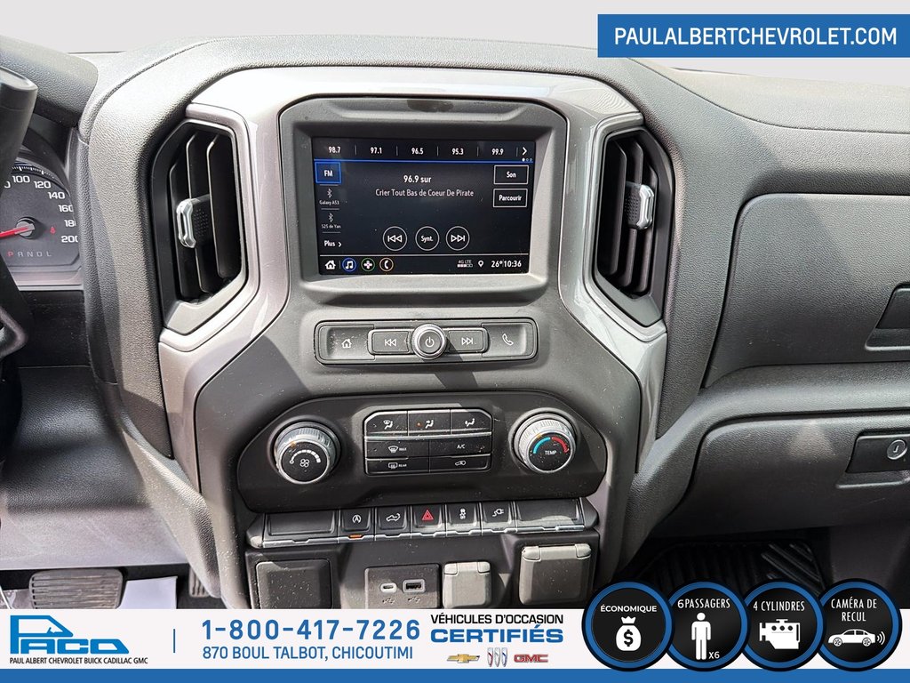 2021 Chevrolet SILVERADO 1500 4WD C 4WD CREW CAB 147 CU in Chicoutimi, Quebec - 13 - w1024h768px