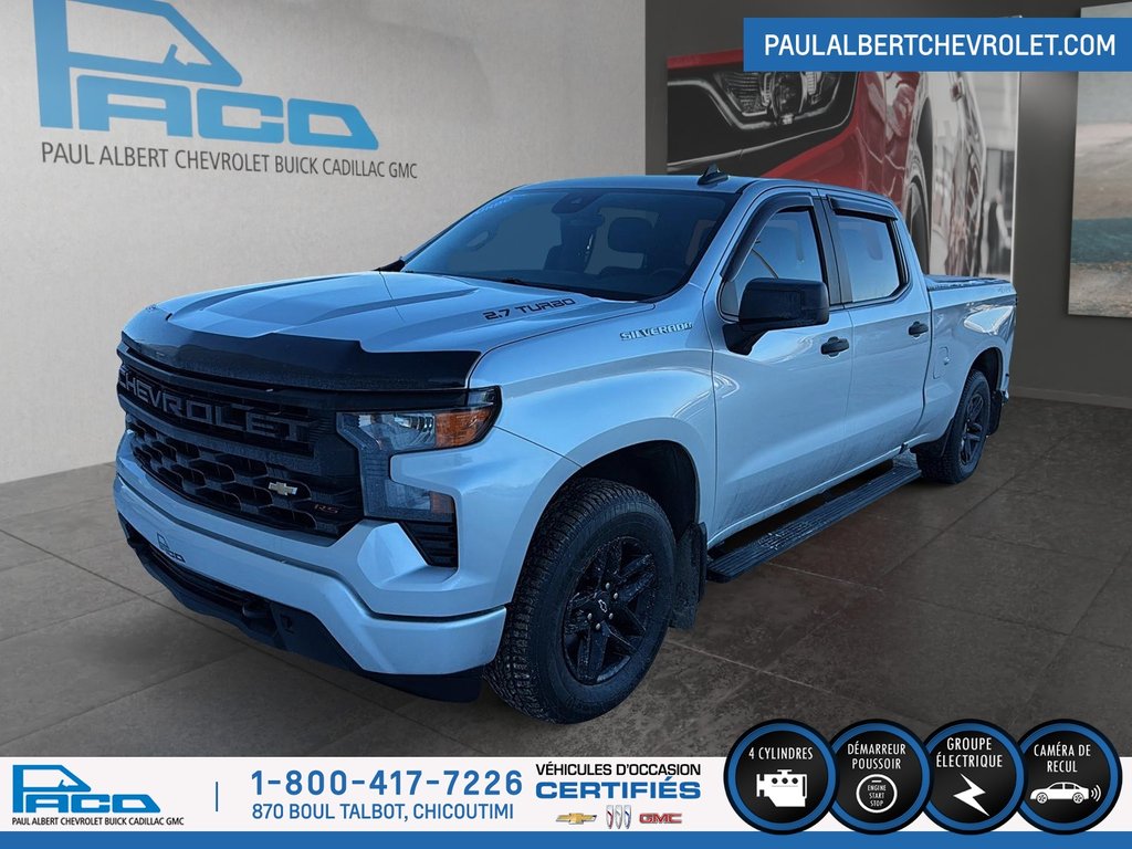 2022 Chevrolet SILVERADO 1500 4WD C 4WD CREW 147 in Chicoutimi, Quebec - 1 - w1024h768px