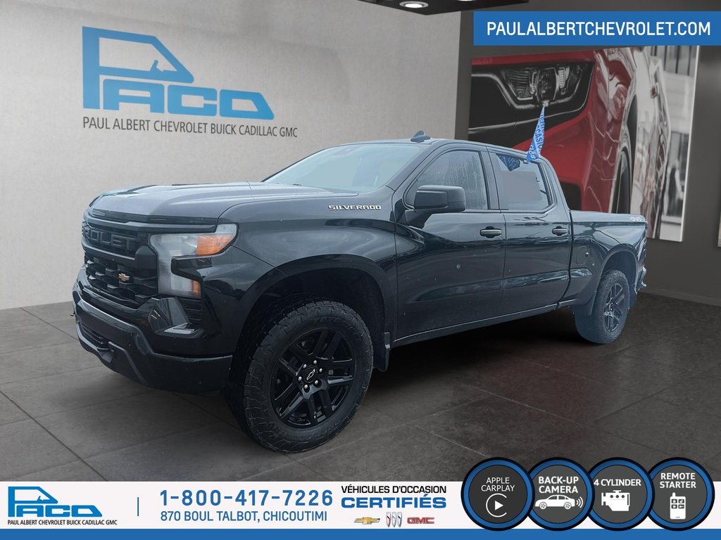 Chevrolet SILVERADO 1500 4WD C 4WD CREW 157 2023 à Chicoutimi, Québec - 1 - w1024h768px