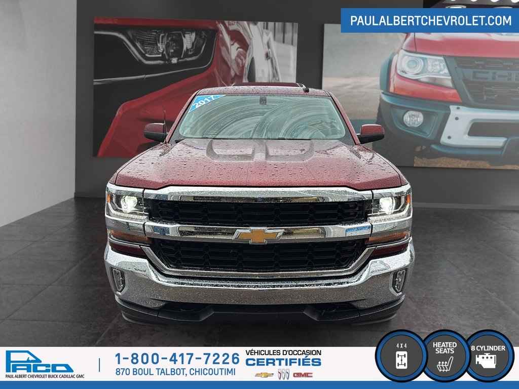 2017 Chevrolet SILVERADO 1500 4WD CREW CAB 153.0 in Chicoutimi, Quebec - 2 - w1024h768px