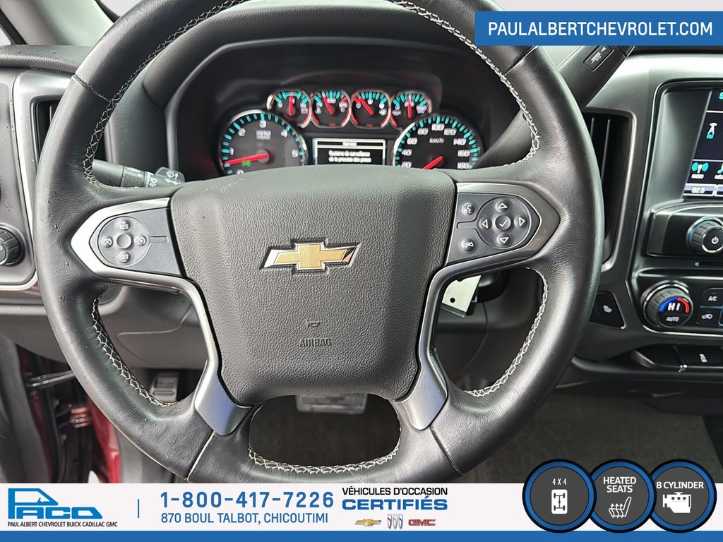 2017 Chevrolet SILVERADO 1500 4WD CREW CAB 153.0 in Chicoutimi, Quebec - 12 - w1024h768px