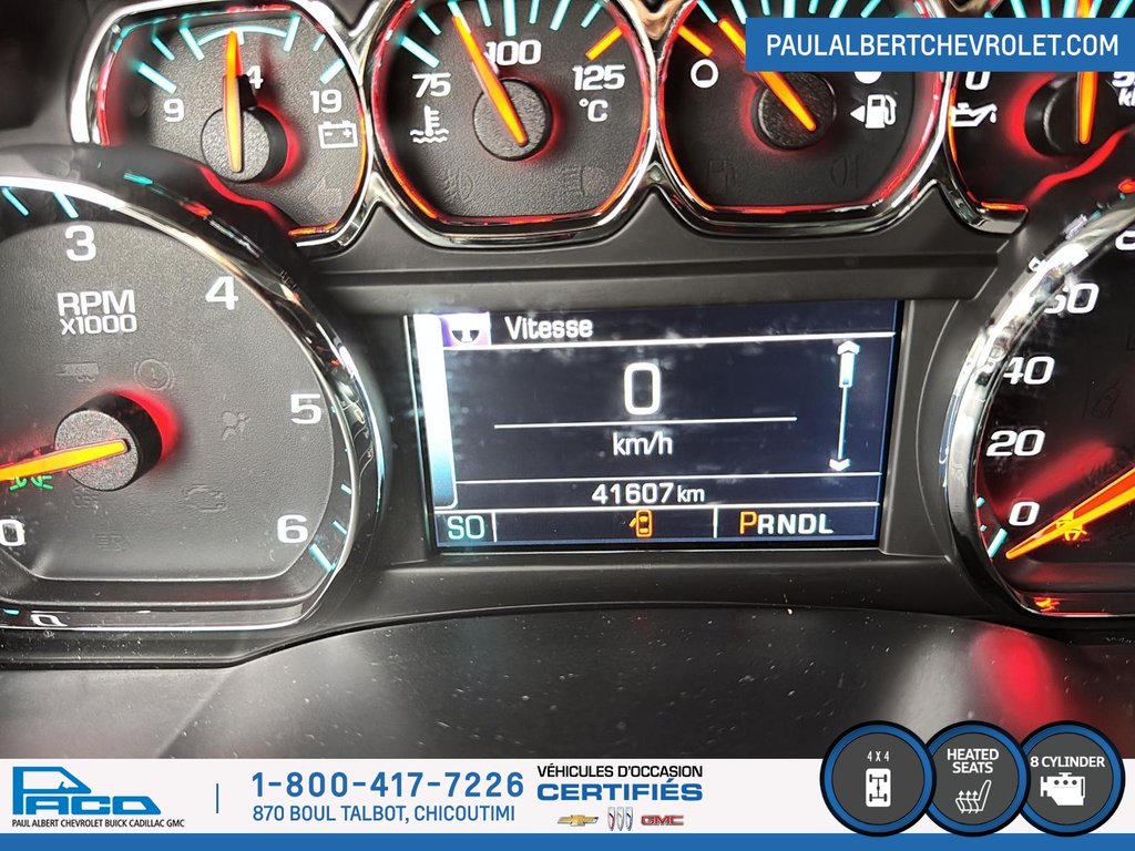2017 Chevrolet SILVERADO 1500 4WD CREW CAB 153.0 in Chicoutimi, Quebec - 13 - w1024h768px
