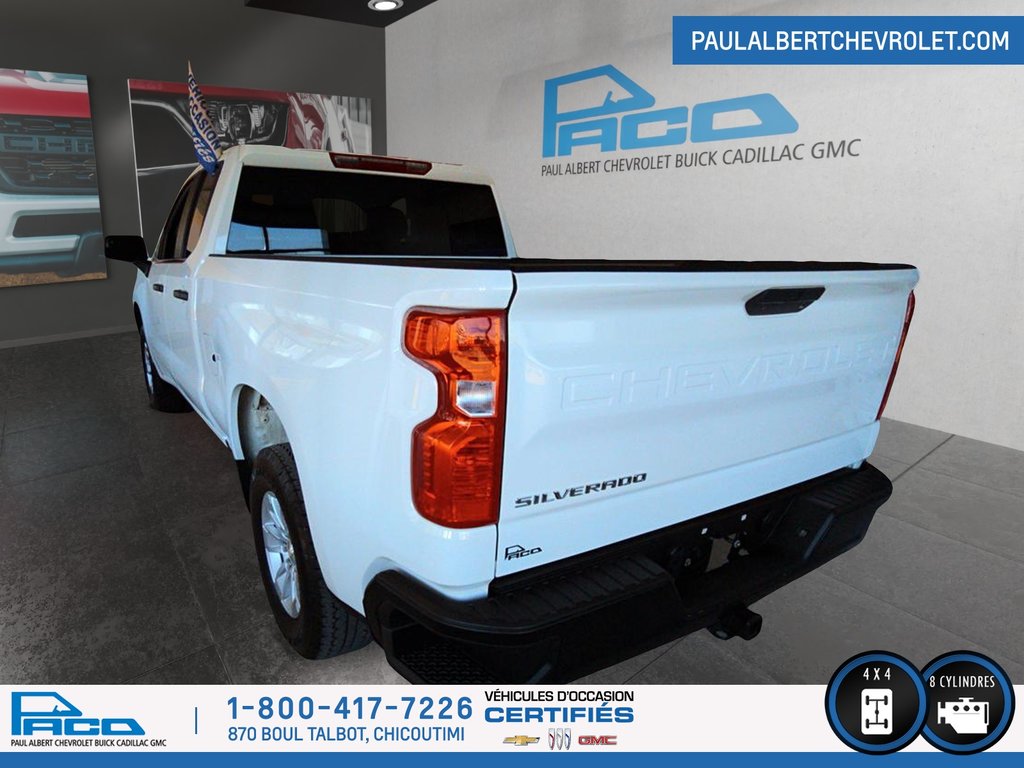 2022  Silverado 1500 4WD DOUBLE CAB 147 WORK TRUCK in Chicoutimi, Quebec - 4 - w1024h768px