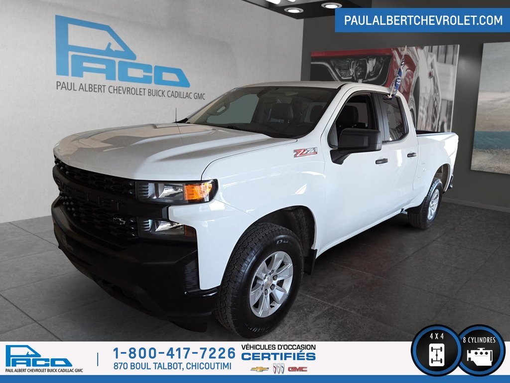 2022  Silverado 1500 4WD DOUBLE CAB 147 WORK TRUCK in Chicoutimi, Quebec - 1 - w1024h768px