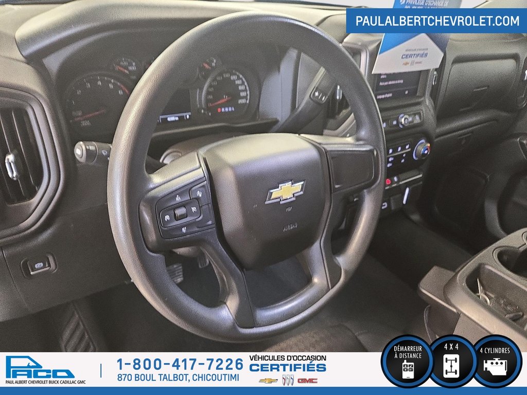 2022 Chevrolet Silverado 1500 4WD CREW CAB 147 CUSTOM in Chicoutimi, Quebec - 10 - w1024h768px