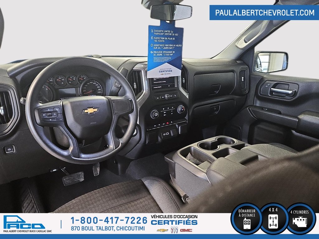 2022 Chevrolet Silverado 1500 4WD CREW CAB 147 CUSTOM in Chicoutimi, Quebec - 8 - w1024h768px