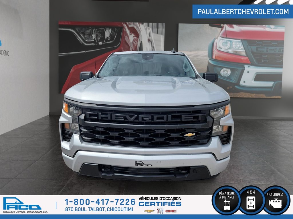 Chevrolet Silverado 1500 4WD CREW CAB 147 CUSTOM 2022 à Chicoutimi, Québec - 2 - w1024h768px