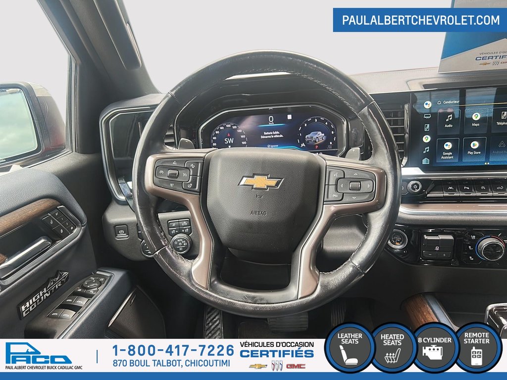 Chevrolet Silverado 1500 4WD CREW CAB 147 HIGH COUNTRY 2022 à Chicoutimi, Québec - 12 - w1024h768px
