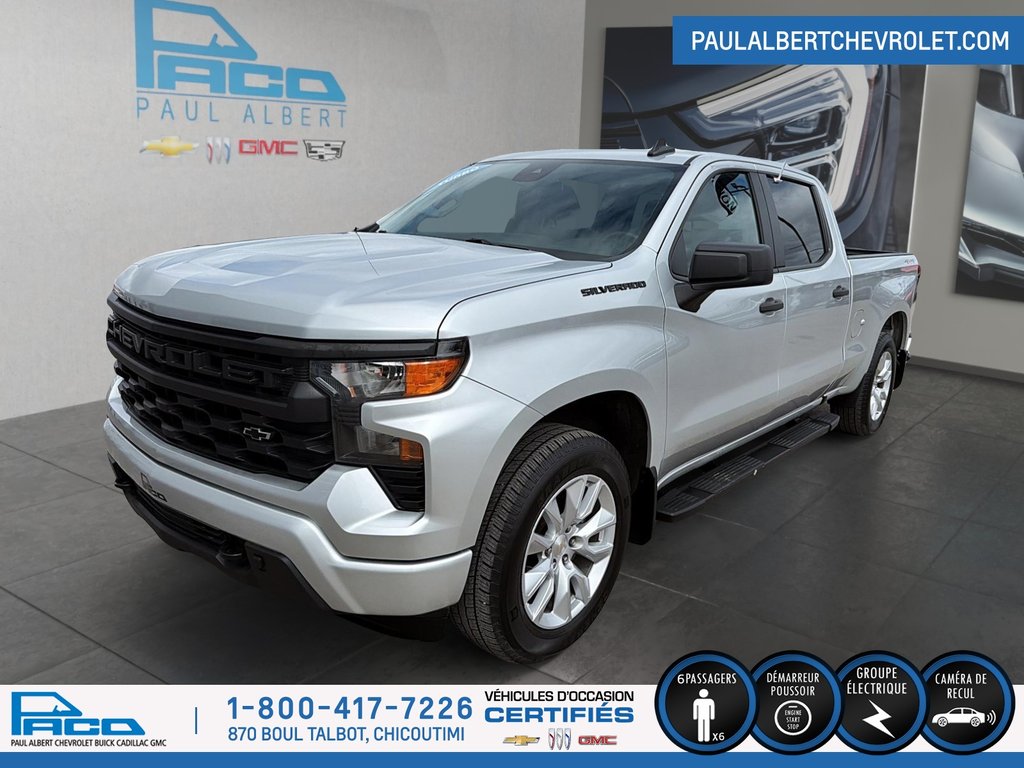 2022 Chevrolet Silverado 1500 4WD Crew Cab in Chicoutimi, Quebec - 1 - w1024h768px
