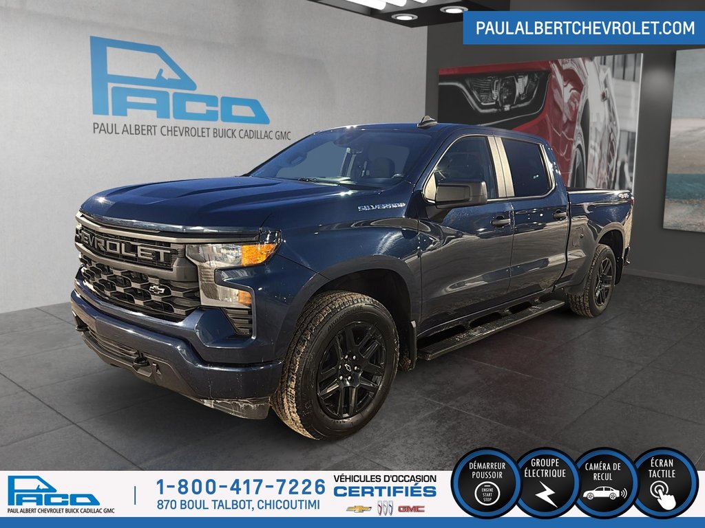 Chevrolet SILVERADO 1500 4WD CREW CAB 157 CU 2023 à Chicoutimi, Québec - 1 - w1024h768px