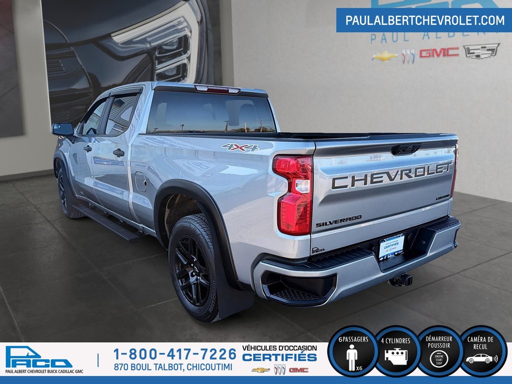 2023 Chevrolet SILVERADO 1500 4WD CREW CAB 147 CU in Chicoutimi, Quebec - 4 - w1024h768px