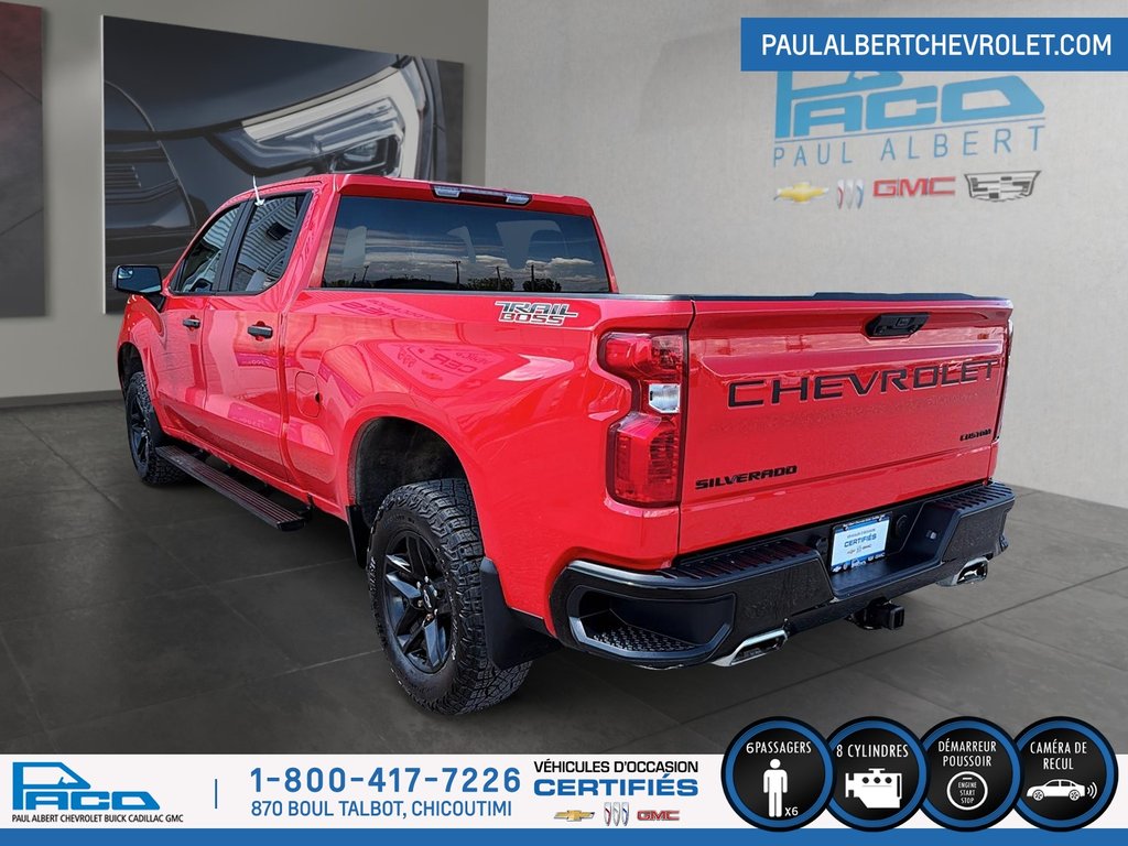 2024 Chevrolet SILVERADO 1500 4WD CREW CAB 147 CUSTOM TRAIL BOSS in Chicoutimi, Quebec - 4 - w1024h768px