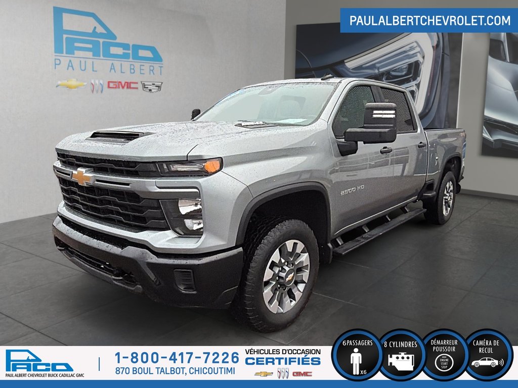 2024 Chevrolet SILVERADO 2500H 4WD CREW CAB 159 CU in Chicoutimi, Quebec - 1 - w1024h768px