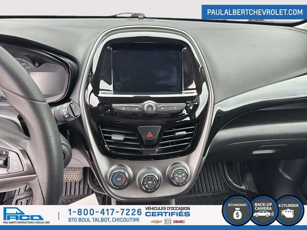 Chevrolet SPARK 4DR HB 1LT 2020 à Chicoutimi, Québec - 15 - w1024h768px