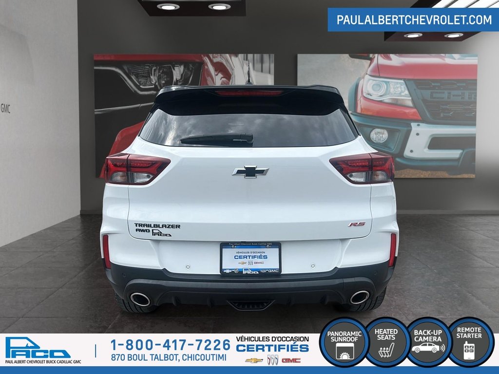 2022 Chevrolet Trailblazer AWD 4DR RS in Chicoutimi, Quebec - 3 - w1024h768px